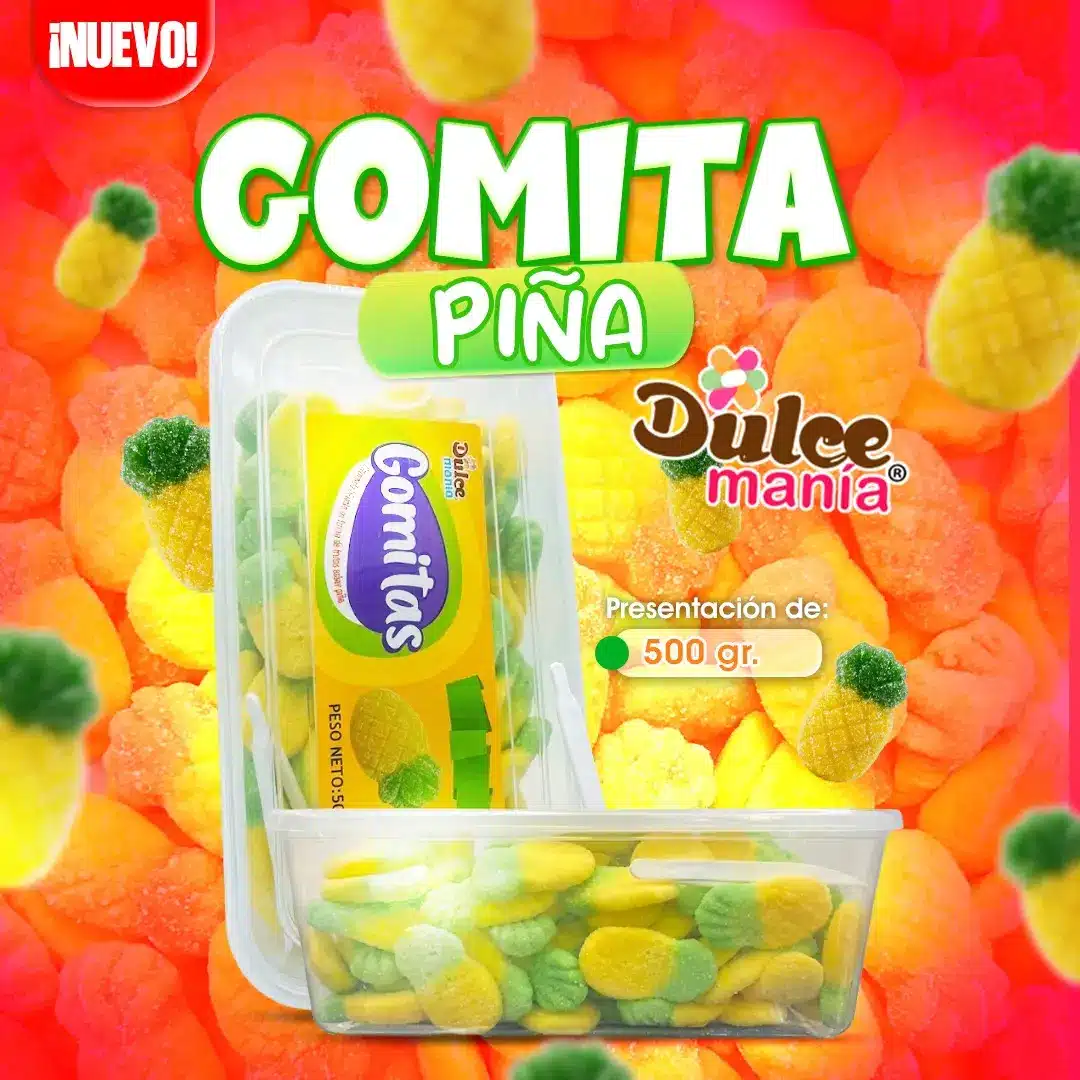 Gomita Piña Dulce Manía para venta en Honduras.